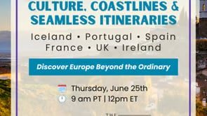 By Iris x The Hawkfield Collection: Effortless Europe – travel advisor webinar by By Iris Representation
