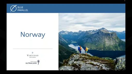 Ultra-Luxe Journeys to Norway – travel advisor webinar by Blue Parallel