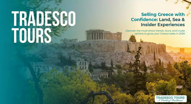 Selling Greece with Confidence: Land, Sea & Insider Experiences – travel advisor webinar by Tradesco Tours