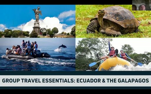 Group Travel Essentials: Ecuador & the Galápagos – travel advisor webinar by Latin Trails