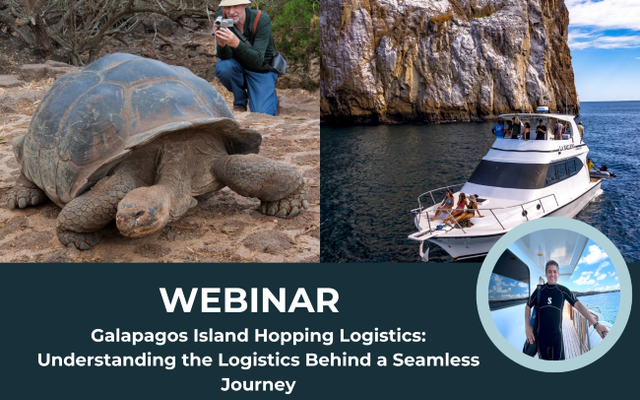 Galapagos Island Hopping: Understanding the Logistics Behind a Seamless Journey – travel advisor webinar by Latin Trails